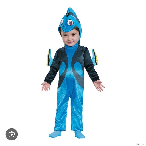 Finding Dory Deluxe Costume 12-18M - Picture 1 of 4